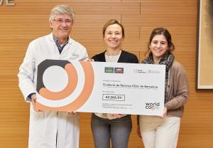 La Fundació de Recerca Clínic de Barcelona rep 42.266€ gràcies a les aportacions dels clients de Bonpreu i Esclat